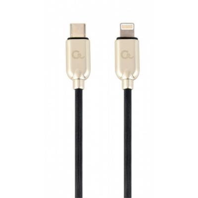 Gembird Kabel USB-C do 8-pin ładowanie i synchronizacja 1m czarny CC-USB2PD18-CM8PM-1M
