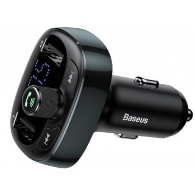 Transmiter FM Baseus T typed S-09 Bluetooth 4.2, 2x USB, 3.4A (CCALL-TM01)