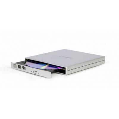 Gembird nagrywarka zewnętrzna DVD-USB-02-SV USB Slim Silver