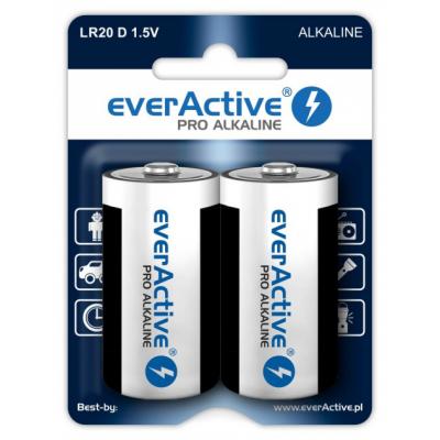 everActive 2 x baterie alkaliczne everActive Pro LR20 / D (blister)