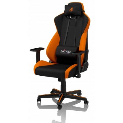 Fotel gamingowy Nitro Concepts S300 Horizon Orange, Czarno-pomarańczowy