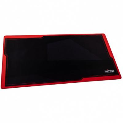 Mata na biurko Nitro Concepts Deskmat DM12, 1200x600mm - czarno-czerwony