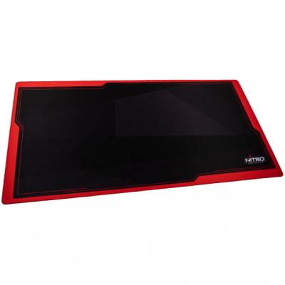 Mata na biurko Nitro Concepts Deskmat DM16, 1600x800mm - czarno-czerwony