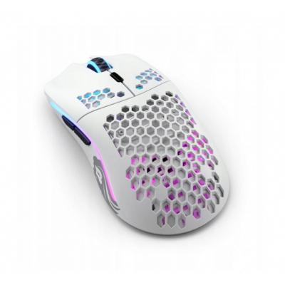 Mysz gamingowa Glorious PC Gaming Race Model O Wireless, biała matowa