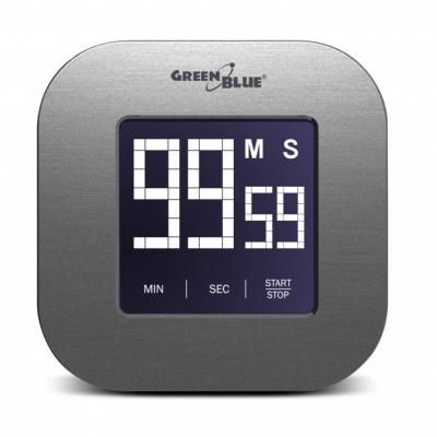 Cyfrowy timer GreenBlue GB524, stoper minutnik magnetyczny, ekran dotykowy