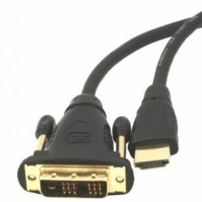Gembird kabel HDMI/DVI-DM (18+1) 1.8m CC-HDMI-DVI-6