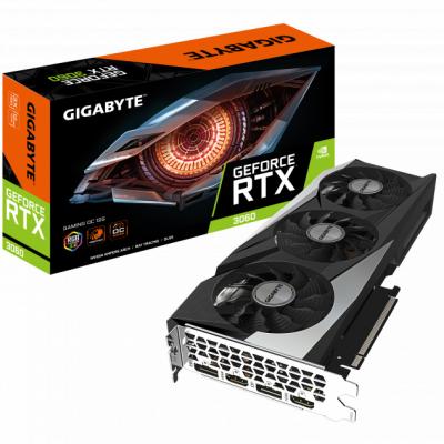 Gigabyte GeForce RTX 3060 Gaming OC 12GB GDDR6 LHR (GV-N3060GAMING OC-12GD 2.0)