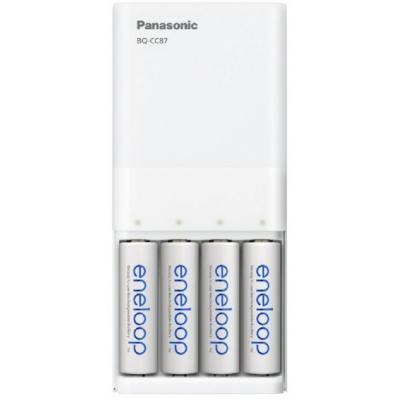 Ładowarka Panasonic z funkcją Powerbank BQ-CC87USB + 4xR6/AA Eneloop 1900 mAh