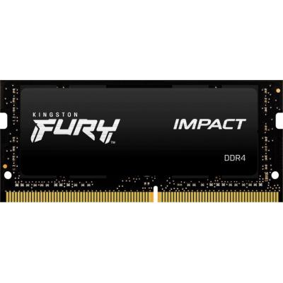Pamięć Kingston FURY Impact SODIMM 8GB DDR4 2666 CL15 KF426S15IB/8