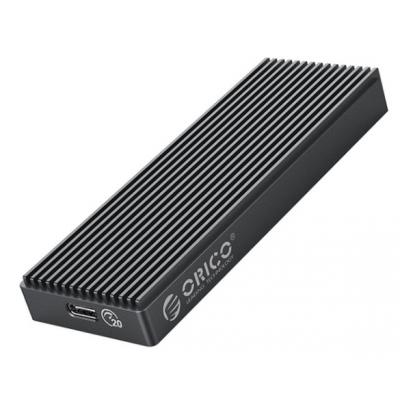 Obudowa zewnętrzna na dysk SSD M.2 (PCIe/NVMe) ORICO USB 3.2 Gen2 Typ-C 20Gbps (M2PAC3-G20-GY-BP)