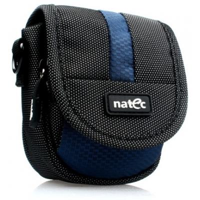 Natec VisionR BAG03 - czarno-niebieska torba na aparat cyfrowy, VRDIG-BAG-03