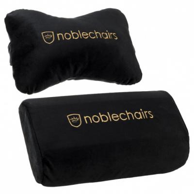 noblechairs zestaw poduszek do foteli EPIC / ICON / HERO, czarno-złoty