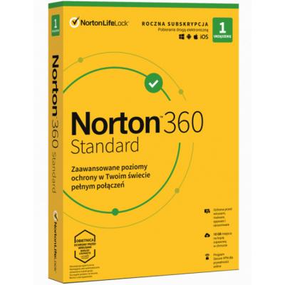 Norton 360 STANDARD 10GB 1U 1D/1Y  21408666