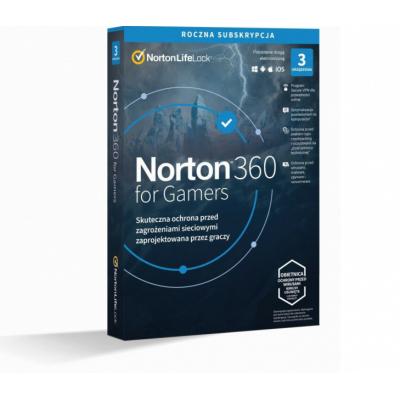 Norton 360DLX GAMER 50GB 1U 3D/1Y  21415810