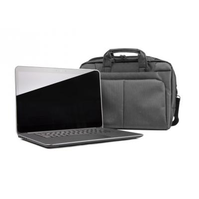 Natec Gazelle Black, torba na laptopa 15,6" do 16" grafitowa