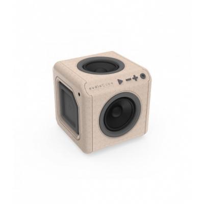 Głośnik bezprzewodowy Bluetooth 4.0 AudioCube Portable Wood EU 30W (3702/EUACWD)