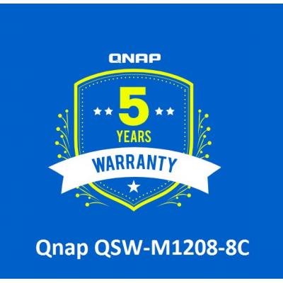 Qnap QSW-M1208-8C - rozszerzenie gwarancji standardowej do 5 lat