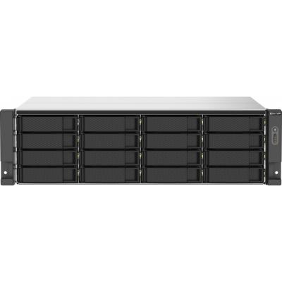 Serwer plików QNAP TS-1673AU-RP-16G 16-Bay,3U rack, Czterordzeniowy AMD Ryzen' V1500B 2,2GHz, 16GB UDIMM DDR4, 2x2,5 GbE LAN, USB 3.2x4, PCIe 2 x Gen