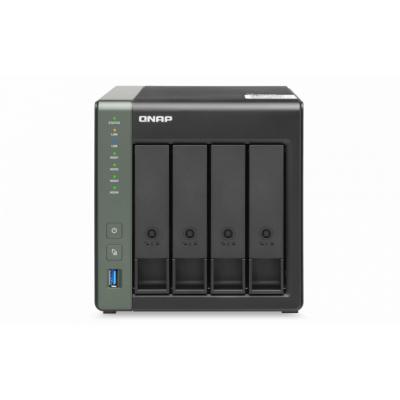 Serwer plików QNAP TS-431X3-4G 4-Bay,SATA 6Gbps,Annapurna Alpine AL314, 4-core, 1.7GHz, 4GB DDR3, 1 x 10GbE, 1 x 2,5 GbE, 1 x GbE, USB 3.2x3