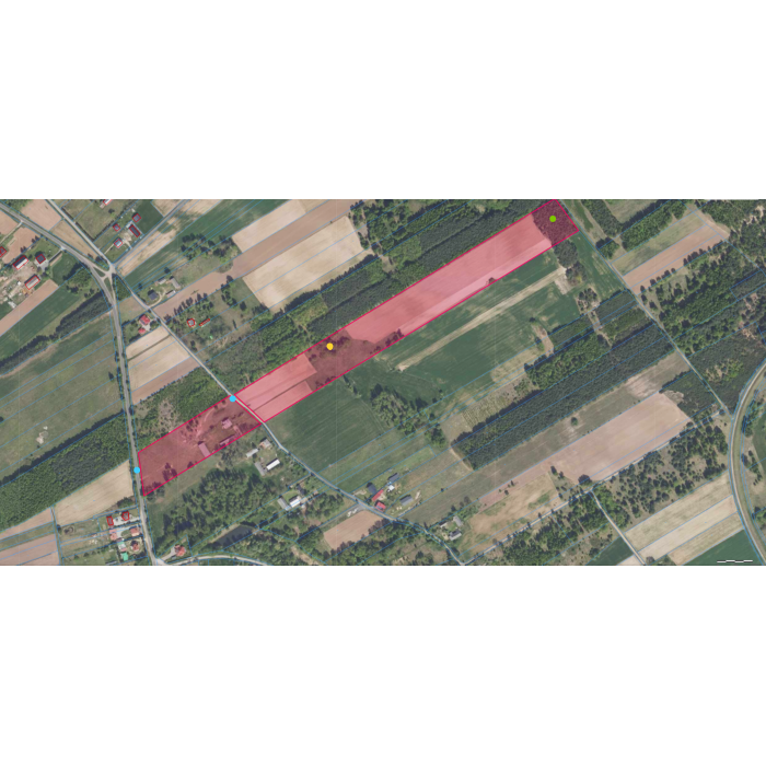 5,70 ha -dom,las,siedlisko,bud.gospoodarcze