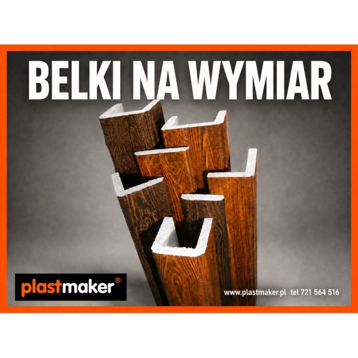 Belki drewnopodobne Plastmaker - dekoracja z charakterem