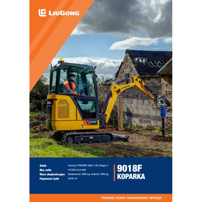 Koparka LiuGong 9018F - 909F