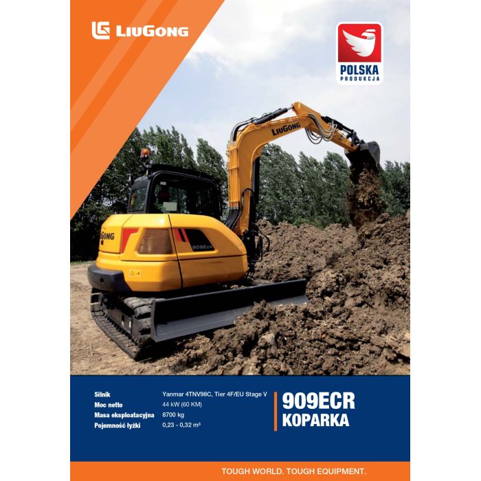 Koparka LiuGong 9018F - 909F