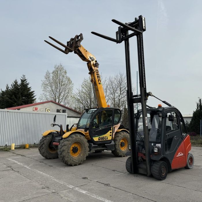 Wynajem ładowarek teleskopowych - ładowarki teleskopowe Merlo Manitou Dieci