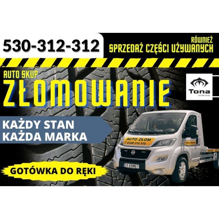 Auto zlom Racibórz skup aut kasacja zlomowanie aut