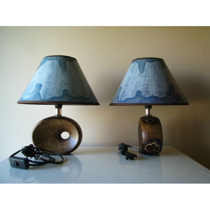 Stołowa lampka nocna 2 szt - lampa do sypialni, na stolik lub komodę