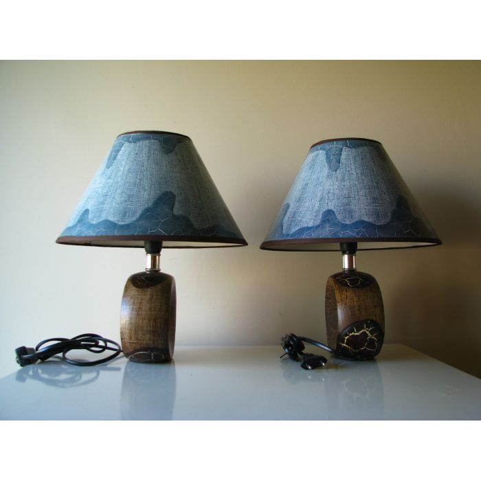 Stołowa lampka nocna 2 szt - lampa do sypialni, na stolik lub komodę