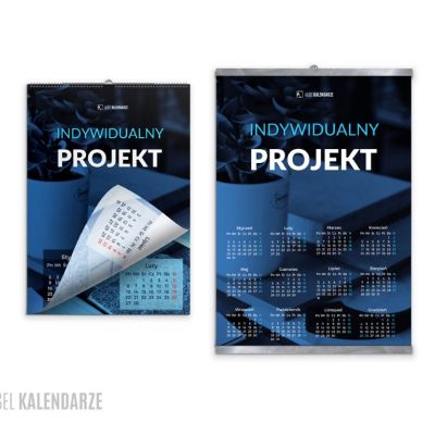 Kalendarze trójdzielne z nadrukiem na 2020 rok – darmowy projekt