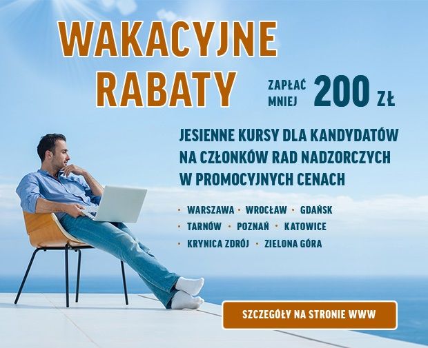 Kurs - rady nadzorcze Warszawa.