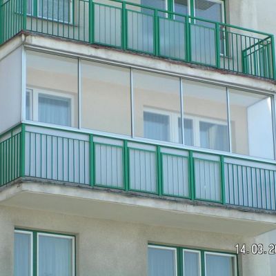 Zabudowa balkonu i tarasu, zabudowy balkonów i tarasów - RAMOWE