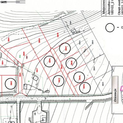 Do sprzedania działki o powierzchni od 600 m2 do 1800 m2 z dostępem do wody 249.253