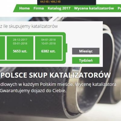 Wysyłkowy skup katalizatorów