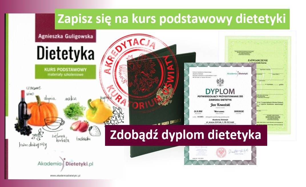 Kraków - kurs dietetyki podstawowy