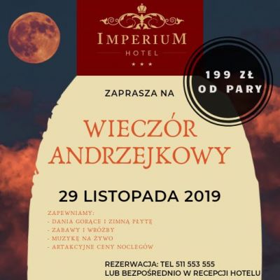 Andrzejki 2019 - Hotel Imperium