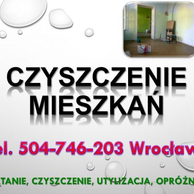 Sprzątanie po wynajmie, tel. 504-746-203. Wrocław, cennik. Dezynfekcja mieszkania