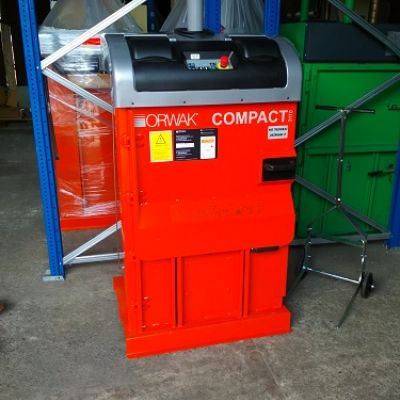 NOWA Belownica ORWAK 3110 GWAR 36m-cy 230V dostawa GRATIS do folii makulatury odpadow śmieci