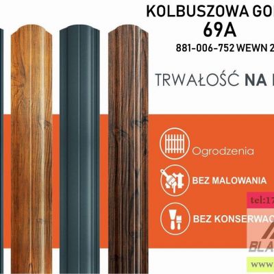 Blacha na garaż 2 gatunek KOLBUSZOWA