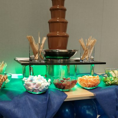 fontanna czekoladowa czekolady wynajem z obsługą