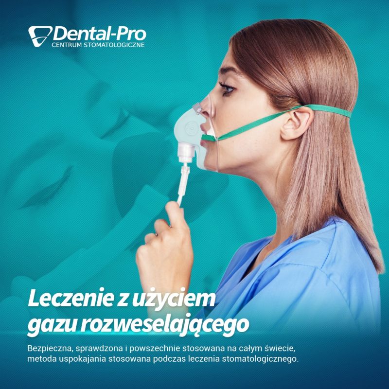 Gaz rozweselający w Dental - Pro Gdańsk Ujeścisko