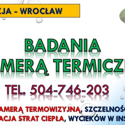 Sprawdzenie szczelności okien, Wrocław, cennik, tel. 504-746-203, termowizja.  Sprawdzenie szczelności zamontowania okien w mieszkaniu