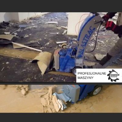 Frezowanie betonu, usuwanie kleju i demontaż płytek Szczecin