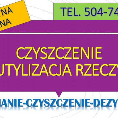 Dezynfekcja mieszkań i lokali, Wrocław, tel. 504-746-203, cennik usług