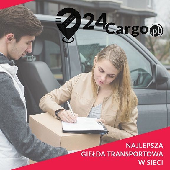 Zleć transport przesyłki za darmo! giełda 24Cargo.pl