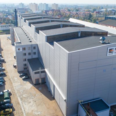 Hala produkcyjna w centrum Elbląga