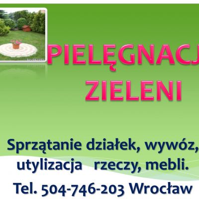 .Sprzątanie ogrodu, ogrodnik Wrocław, cena tel 504-746-203, usługi ogrodnicze.