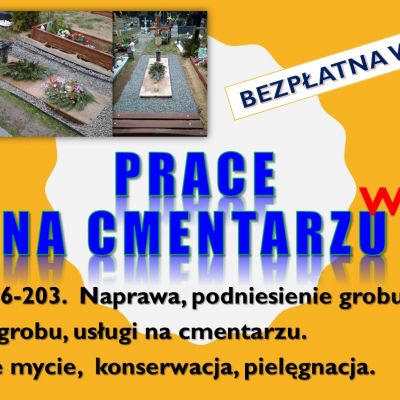 Opieka nad grobem tel. 504-746-203, Grabiszyn, Cmentarz, Wrocław Sprzątanie grobów cmentarz Grabiszynek